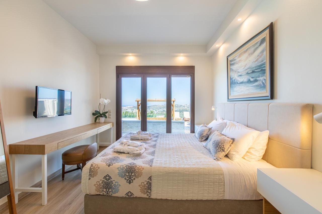 Villa Kedria With A Panoramic Ocean View Tsikalaria  Exterior photo