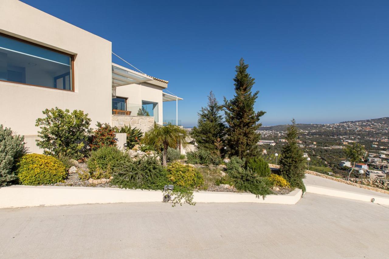 Villa Kedria With A Panoramic Ocean View Tsikalaria  Exterior photo