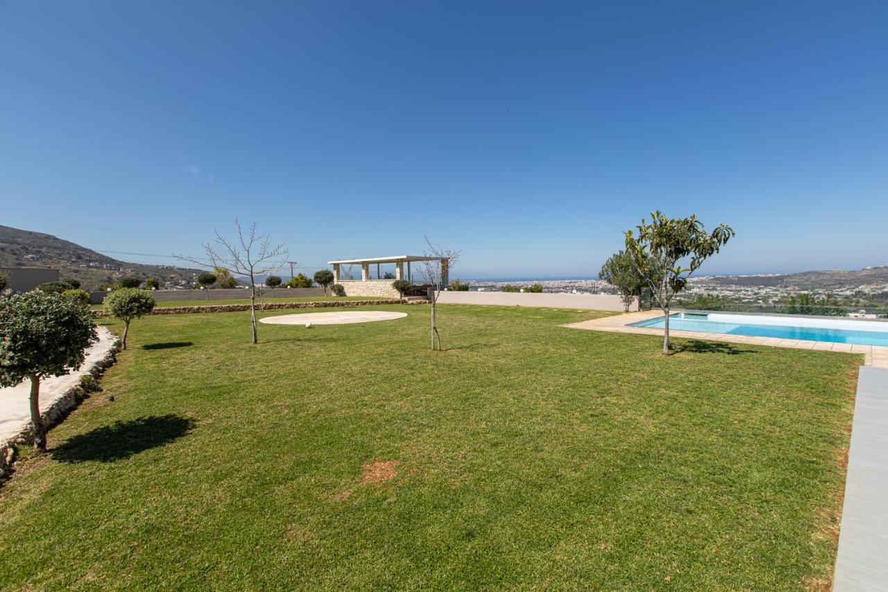 Villa Kedria With A Panoramic Ocean View Tsikalaria  Exterior photo