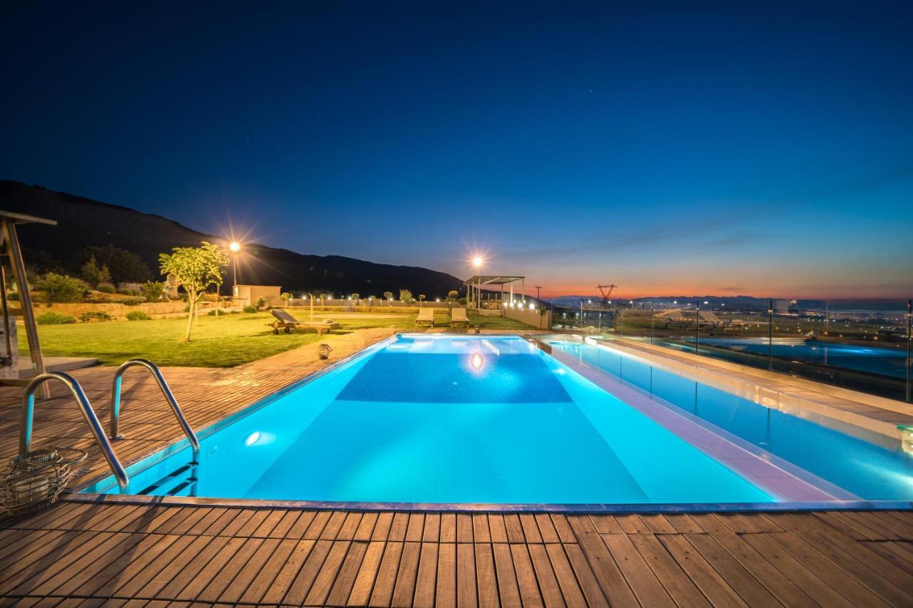 Villa Kedria With A Panoramic Ocean View Tsikalaria  Exterior photo